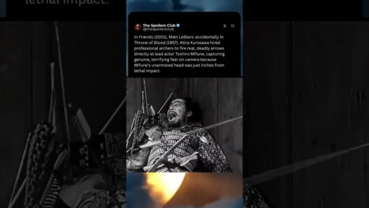 They Fired REAL Arrows At Him On Set #throneofblood #akirakurosawa #shorts
