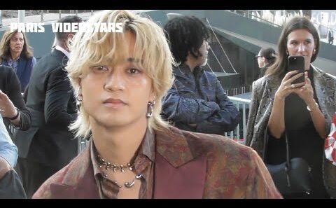 Kaito Takahashi 高橋海人 King & Prince arrival at show Etro @ Milan 23 september 2026 Fashion Week