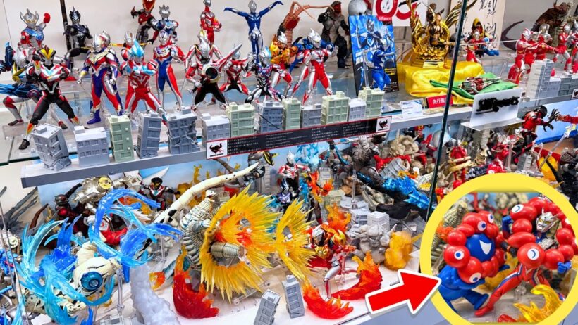 【大暴れ】ウルトラアーツの展示が自由すぎる！in でんでんタウン【S.H.Figuarts ウルトラマン】