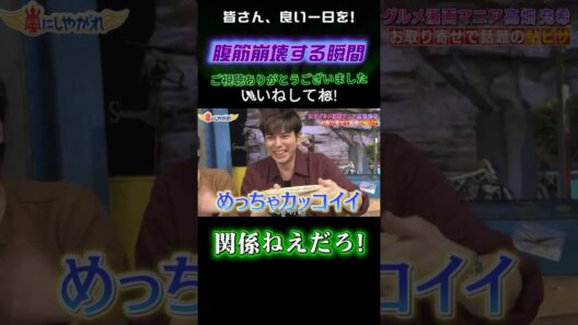 関係ねえだろ! #嵐にしやがれ #嵐#大野智 #相葉雅紀 #松本潤 #櫻井翔 #二宮和也 #嵐にしやがれ #デスマッチ #吉村崇 #面白集