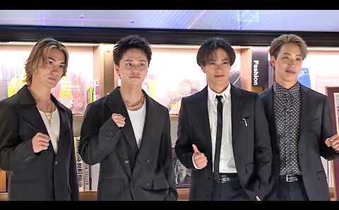 川村壱馬、クリエーターのイラストに感激（「BATTLE OF TOKYO 超東京拡張展」発表会／THE RAMPAGE 川村壱馬 陣 BALLISTIK BOYZ 日髙竜太 砂田将宏）