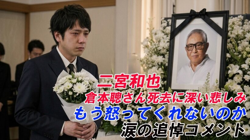 【衝撃】二宮和也、倉本聰さん死去に深い悲しみ…「もう怒ってくれないのか」涙の追悼コメント !