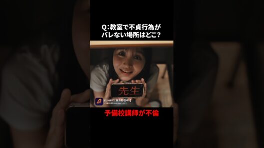 教室で不倫できる場所知ってる…? #教卓の下の裏切り #bumpドラマ #ショートドラマ #不倫