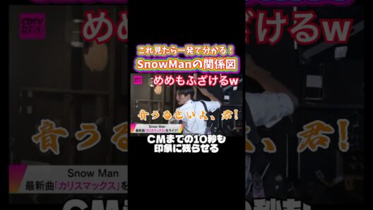 【SnowMan】たった数秒で魅力が溢れてる‼️ #snowman #目黒蓮 #渡辺翔太 #岩本照 #宮舘涼太 #佐久間大介 #向井康二 #阿部亮平 #深澤辰哉 #ラウール