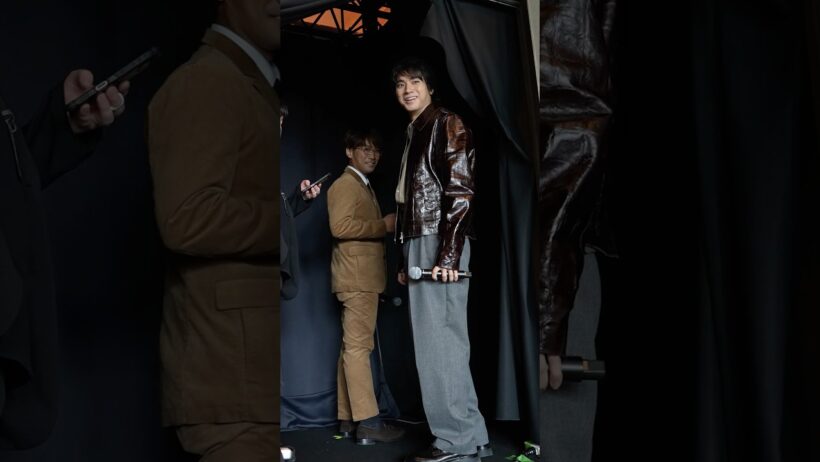 #PVP東京 Prime Original映画『スーパーモブニンジャ』山田裕貴さん、山田杏奈さん、阪元裕吾監督のステージ登壇直前の様子をちょい見せ👀