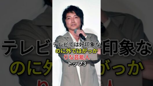 テレビでは好印象なのに外ではがっかりな芸能人トップ3#fyp #芸能人 #大地真央 #藤原竜也