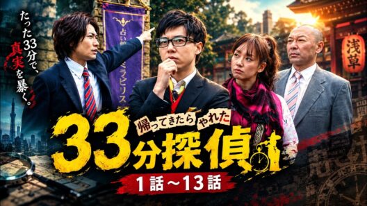 【33分探偵】1話～13話 完全版｜堂本剛主演｜33pun Tantei (2008) Full HD｜日本ドラマ