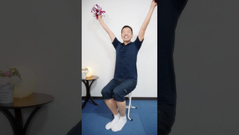 座ってポンポン歌体操【マツケンサンバⅡ　松平健】シニア・高齢者向けのリズム体操 #高齢者 #体操 #リズム体操