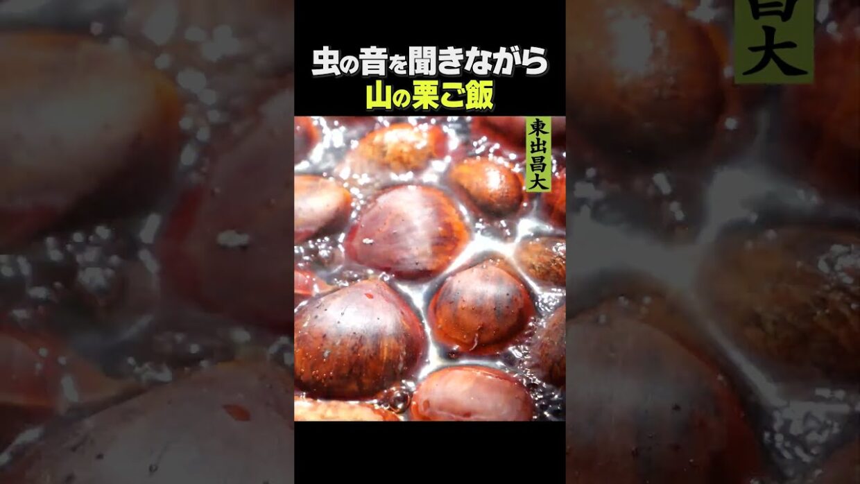 東出昌大 / 山の栗ご飯