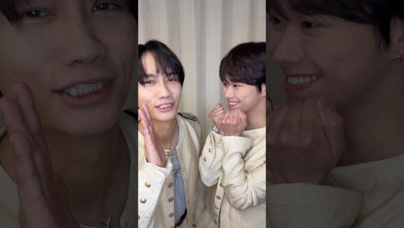 【#藤原丈一郎 & #大橋和也 】僕ってカワイイ？🤨 せーの！🙋🏻‍♀️＼　　　／🙋🏻‍♂️ #僕カワめちゃ強化週間 #なにわ男子 #僕がカワイくて君がカワイくて