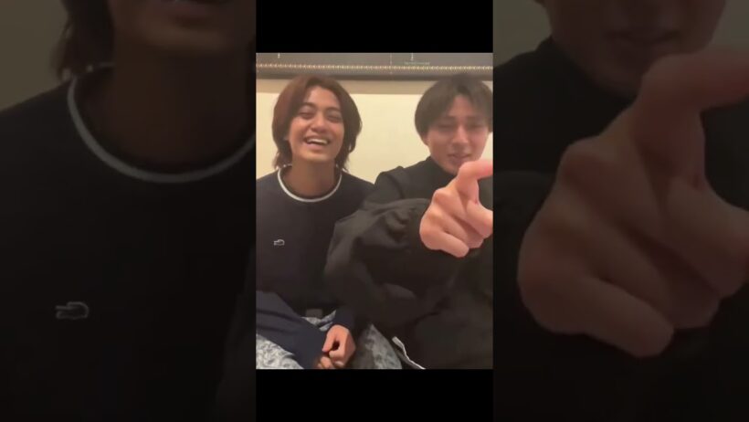 れんかいの小学生みたいな喧嘩 #永瀬廉 #キンプリ #高橋海人