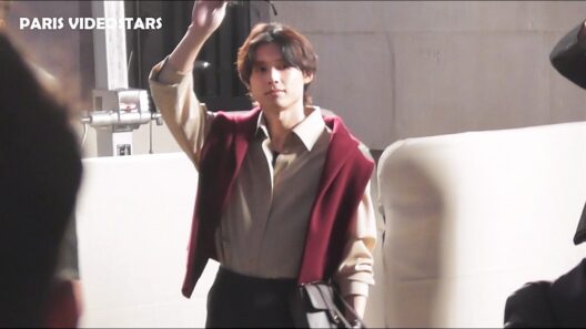 Hokuto Matsumura 松村北斗 SixTONES arrival at show Chanel 5 october 2026 during the Paris Fashion Week