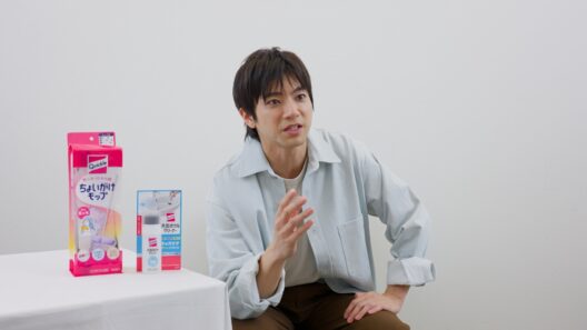 花王 クイックル 洗面ボウルクリーナー ちょいがけモップ 山田裕貴さんインタビュー 動画広告 山田裕貴