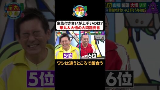 【ワシは違うところで飯を食う】TVer無料配信中！#華大さんと千鳥くん #博多華丸大吉 #千鳥 #かまいたち #アンタッチャブル   #面白い #切り抜き