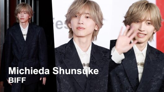미치에다 슌스케(道枝駿佑) 부산국제영화제 레드카펫 | Michieda Shunsuke BIFF Red Carpet