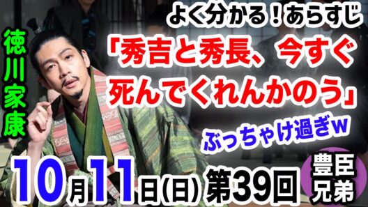 【豊臣兄弟！10月11日あらすじ】茶々の本心が読めない…秀吉との縁談で揺れた心とは？「秀吉と秀長、今すぐ死んでくれんかの」家康が恐れた豊臣兄弟