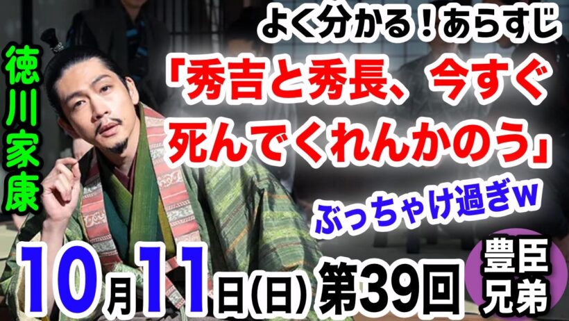 【豊臣兄弟！10月11日あらすじ】茶々の本心が読めない…秀吉との縁談で揺れた心とは？「秀吉と秀長、今すぐ死んでくれんかの」家康が恐れた豊臣兄弟