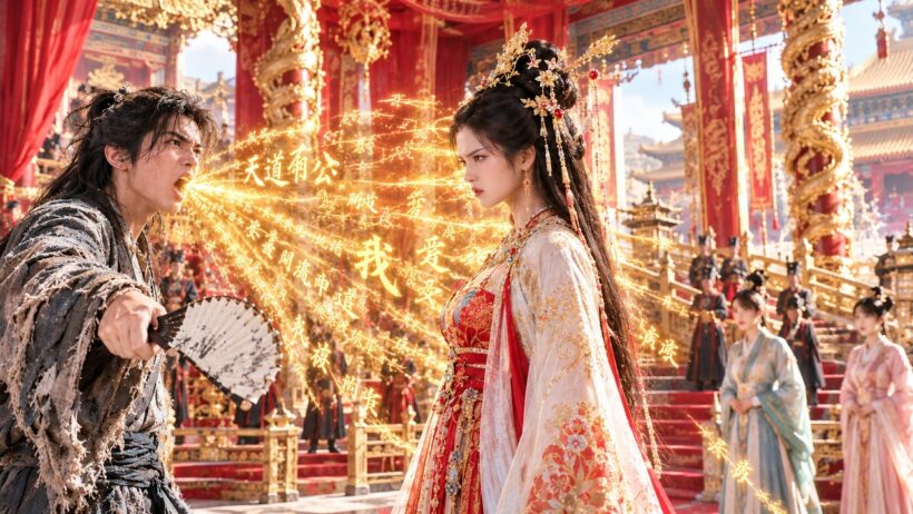窮小夥穿越古代想當逍遙世子豈料慘成退婚駙馬！他扮豬吃虎，靠氣人變強，低調翻盤迷倒國公女與美豔長公主！