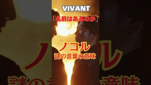 【VIVANT考察】ノコルがFに「名前はあるのか」…Fの正体判明！その言葉の真意に迫る（20話あらすじ・ネタバレ）