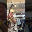 顔で弾くFace Blues Band金岡さん！