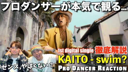 【才能】日本人離れしたグルーヴとセンス！swim?をプロダンサーが徹底解説！#KAITO #髙橋海人