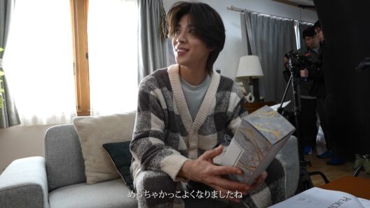 松島聡 ×PEACH JOHN ROOM WEAR 「恋する、ルームウェア　本当は、いつも一緒にいたい」編 メイキング