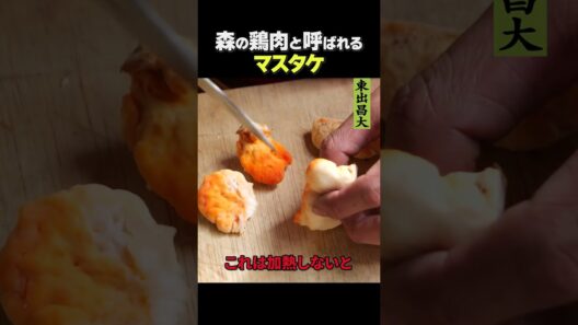 東出昌大 / 森の鶏肉と呼ばれるマスタケ