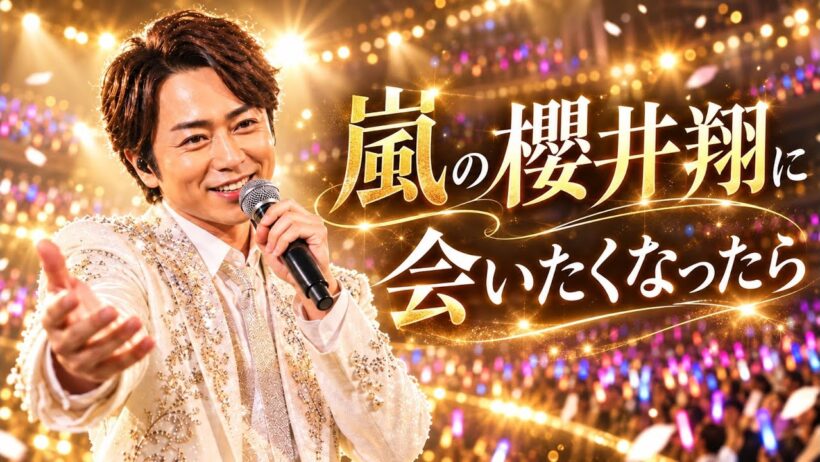 嵐の櫻井翔に会いたくなったら｜ラストライブの言葉から生まれたココロうた