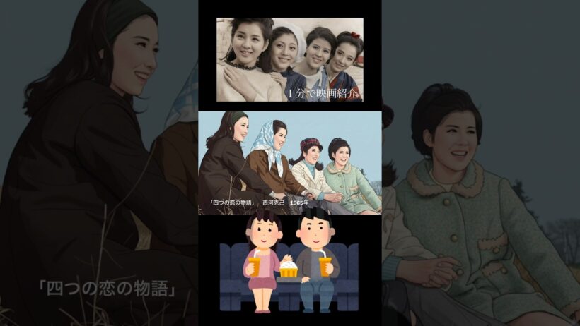1分で映画紹介「四つの恋の物語」