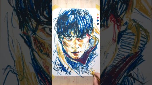 KINGDOM - Shin/信: 山﨑賢人✨️  #drawing #crayon #kingdom #キングダム #speedcoloring