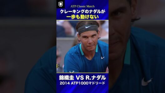【天才的なタッチ】2014年ATP1000マドリード 決勝｜錦織圭 vs R.ナダル｜ATP Classic Match