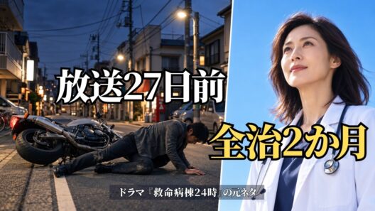 【江口洋介と松嶋菜々子、再会までの4週間】なぜ『救命病棟24時』は消えなかったのか｜ドラマ『救命病棟24時』の元ネタ