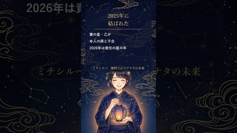 甲斐翔真の結婚を四柱推命で読むと…妻の星が本人と結ばれた年 #占い #四柱推命