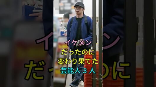 イケメンだったのに変わり果てた芸能人3人 #芸能人 #fyp #塚本高史 #田中圭