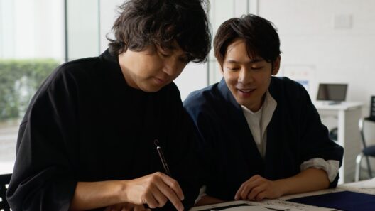 【連載 「松下洸平First Light」】第16回は武田双雲さんと「はじめての書道」に挑戦しました。
